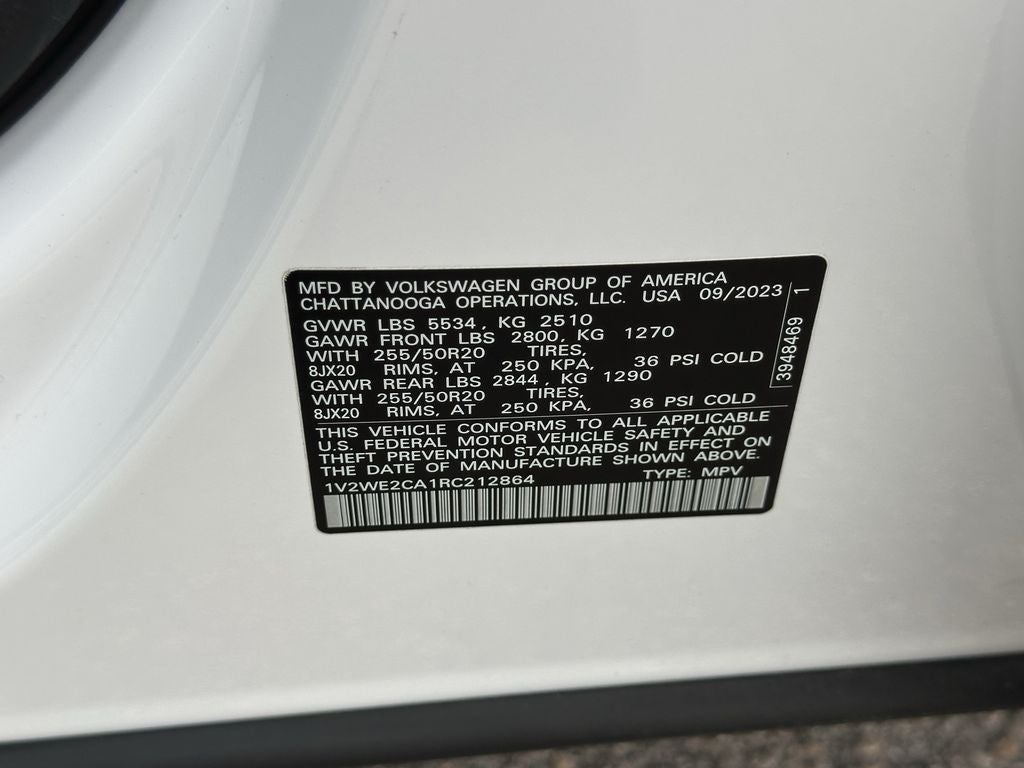 2024 Volkswagen Atlas Cross Sport 2.0T SE w/Technology