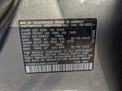 2023 Volkswagen Atlas Cross Sport 3.6L V6 SE w/Technology