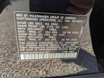 2023 Volkswagen Atlas 2.0T SE w/Technology