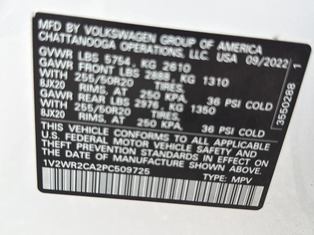 2023 Volkswagen Atlas 3.6L V6 SE w/Technology