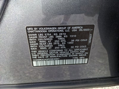 2023 Volkswagen Atlas 3.6L V6 SE w/Technology