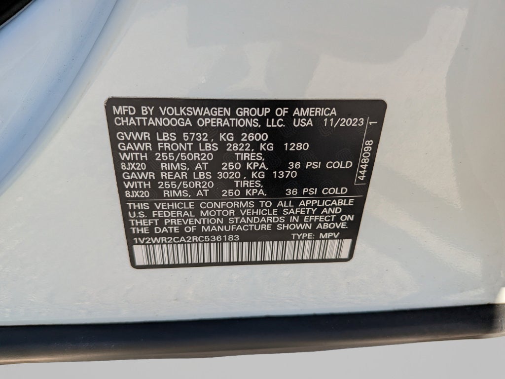 2024 Volkswagen Atlas 2.0T SE w/Technology