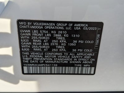 2023 Volkswagen Atlas 3.6L V6 SE w/Technology