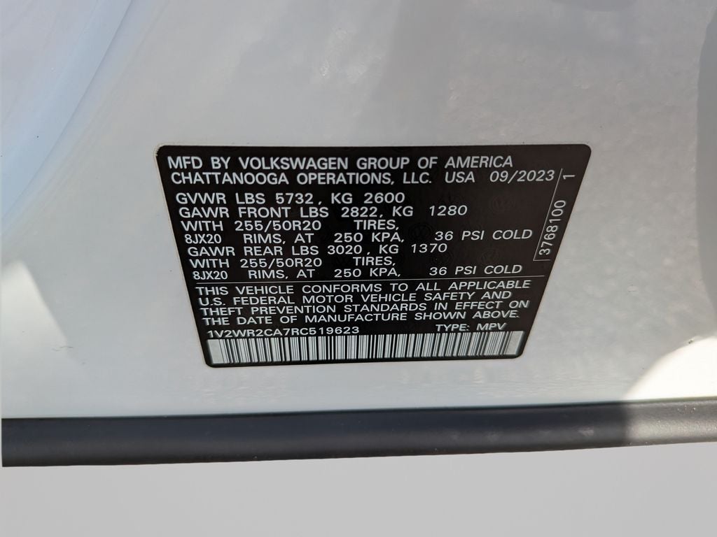 2024 Volkswagen Atlas 2.0T SE w/Technology