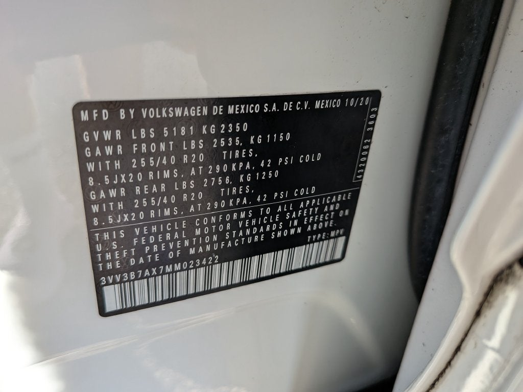 2021 Volkswagen Tiguan 2.0T SE R-Line Black