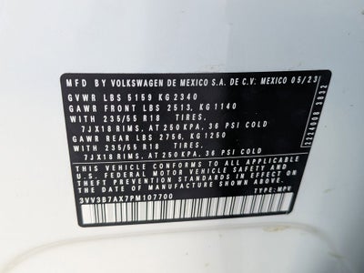 2023 Volkswagen Tiguan 2.0T SE