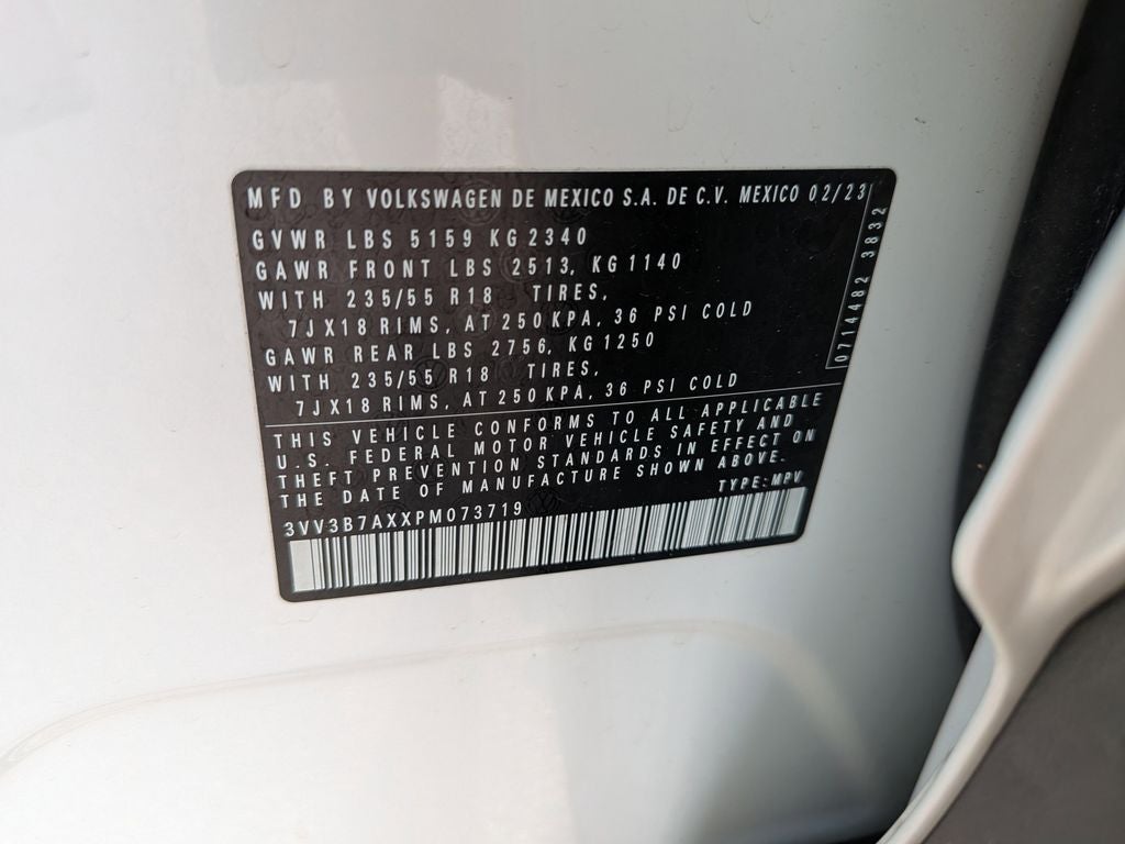 2023 Volkswagen Tiguan 2.0T SE