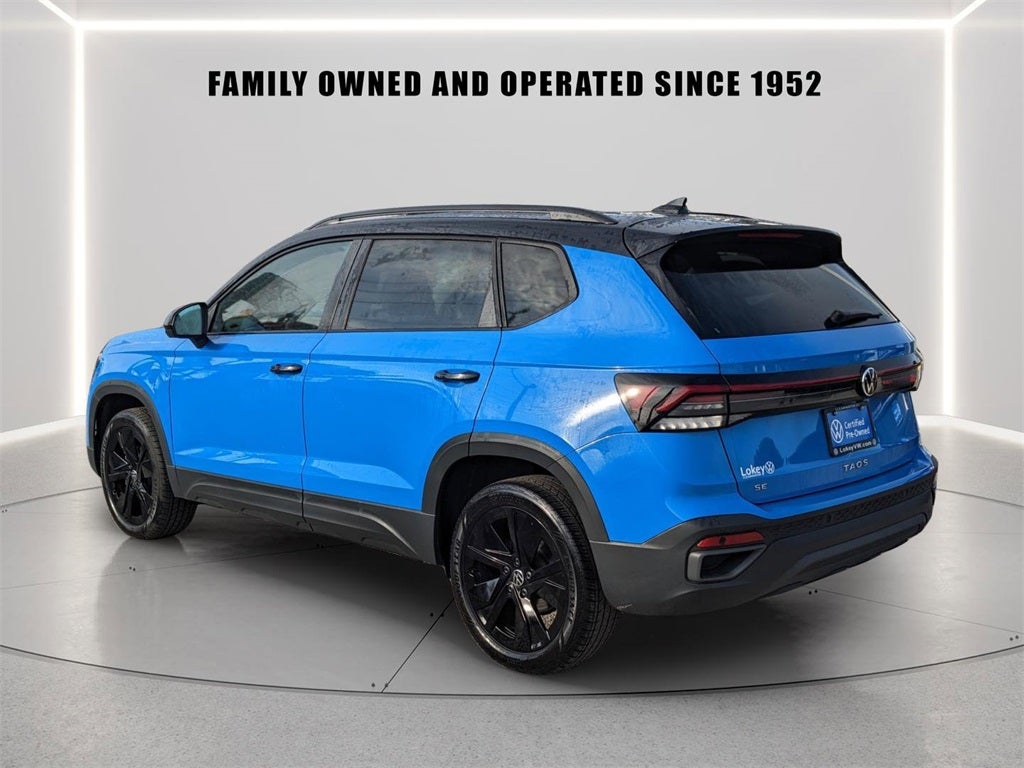 2025 Volkswagen Taos 1.5T SE Black