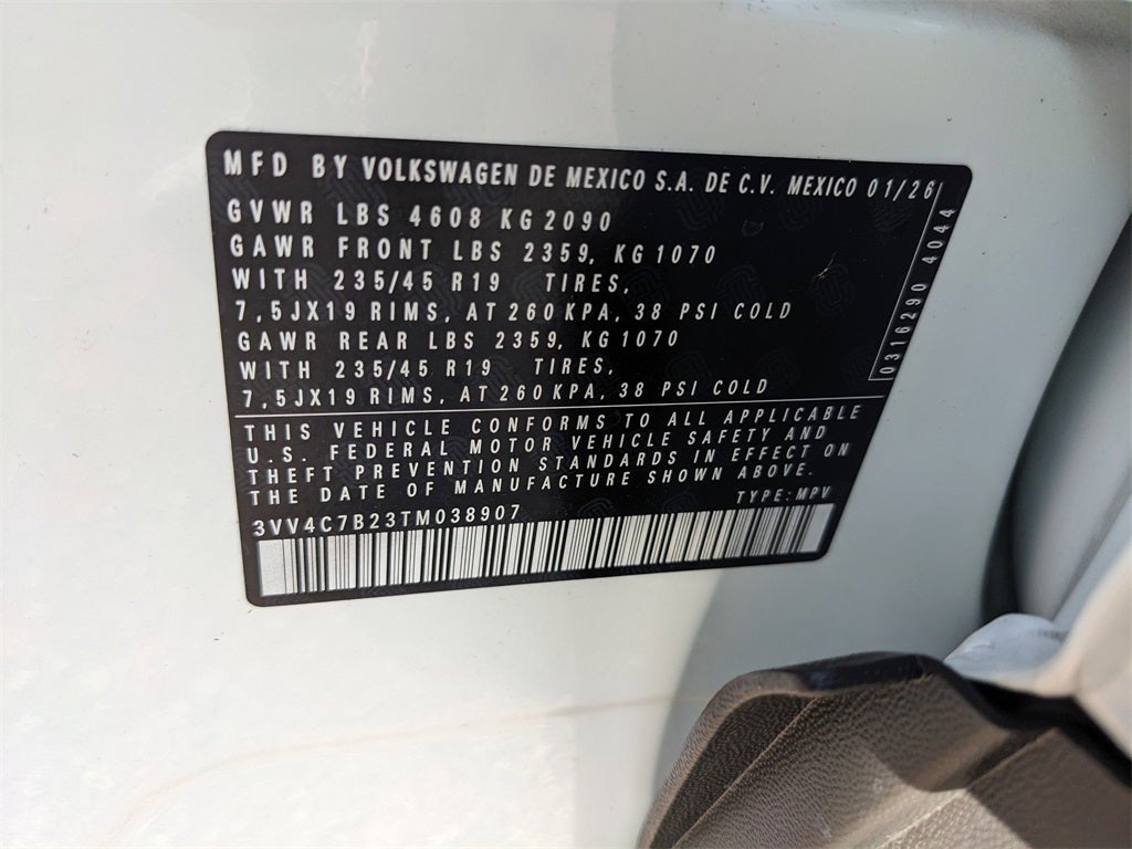 2026 Volkswagen Taos 1.5T SEL