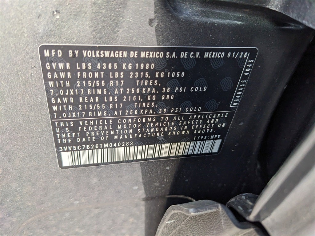 2026 Volkswagen Taos 1.5T S