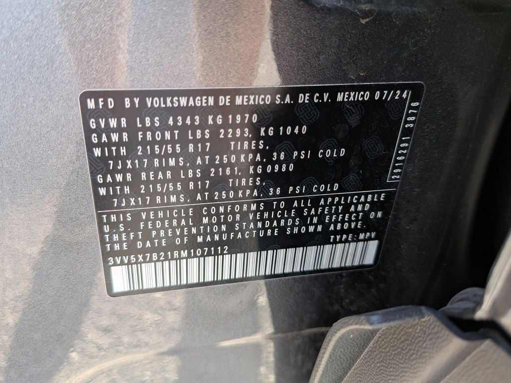 2024 Volkswagen Taos 1.5T S