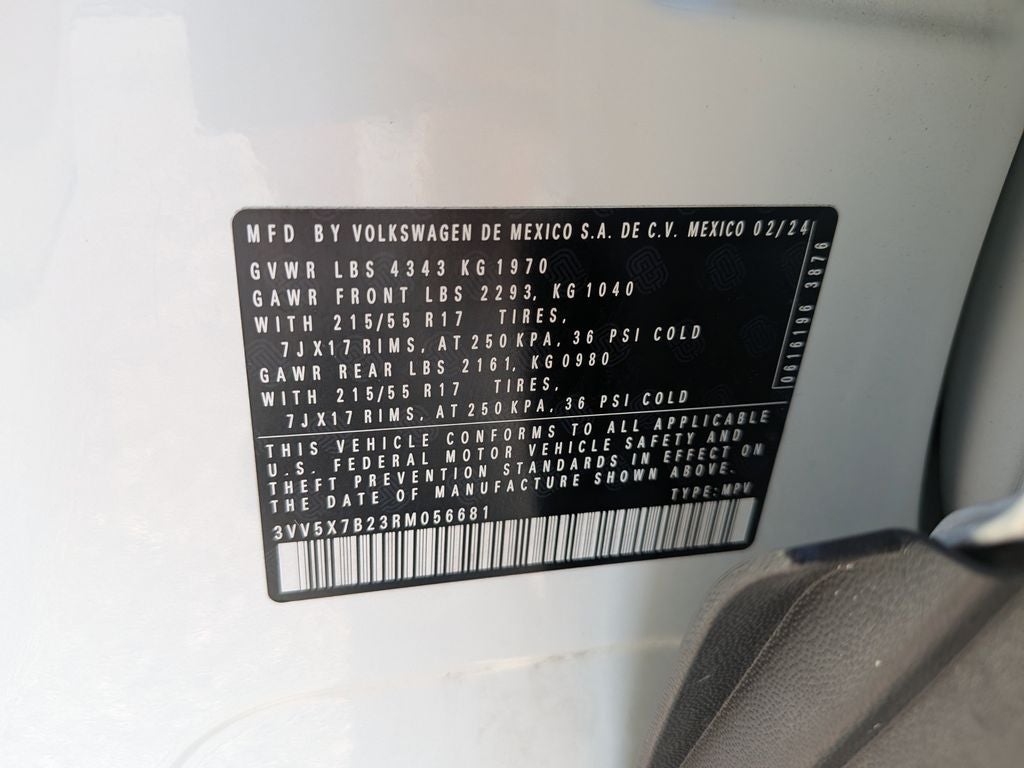 2024 Volkswagen Taos 1.5T S