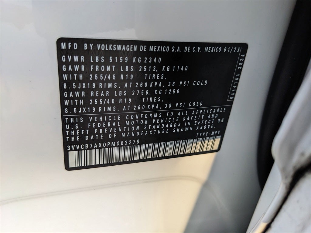 2023 Volkswagen Tiguan 2.0T SE R-Line Black