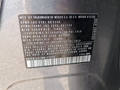 2022 Volkswagen Tiguan 2.0T SE R-Line Black