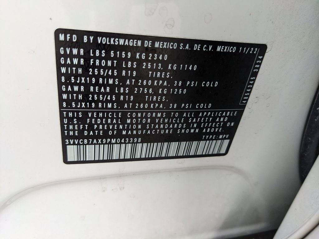 2023 Volkswagen Tiguan 2.0T SE R-Line Black