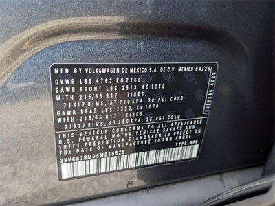 2025 Volkswagen Tiguan 2.0T S