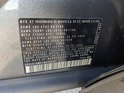 2026 Volkswagen Tiguan 2.0T S