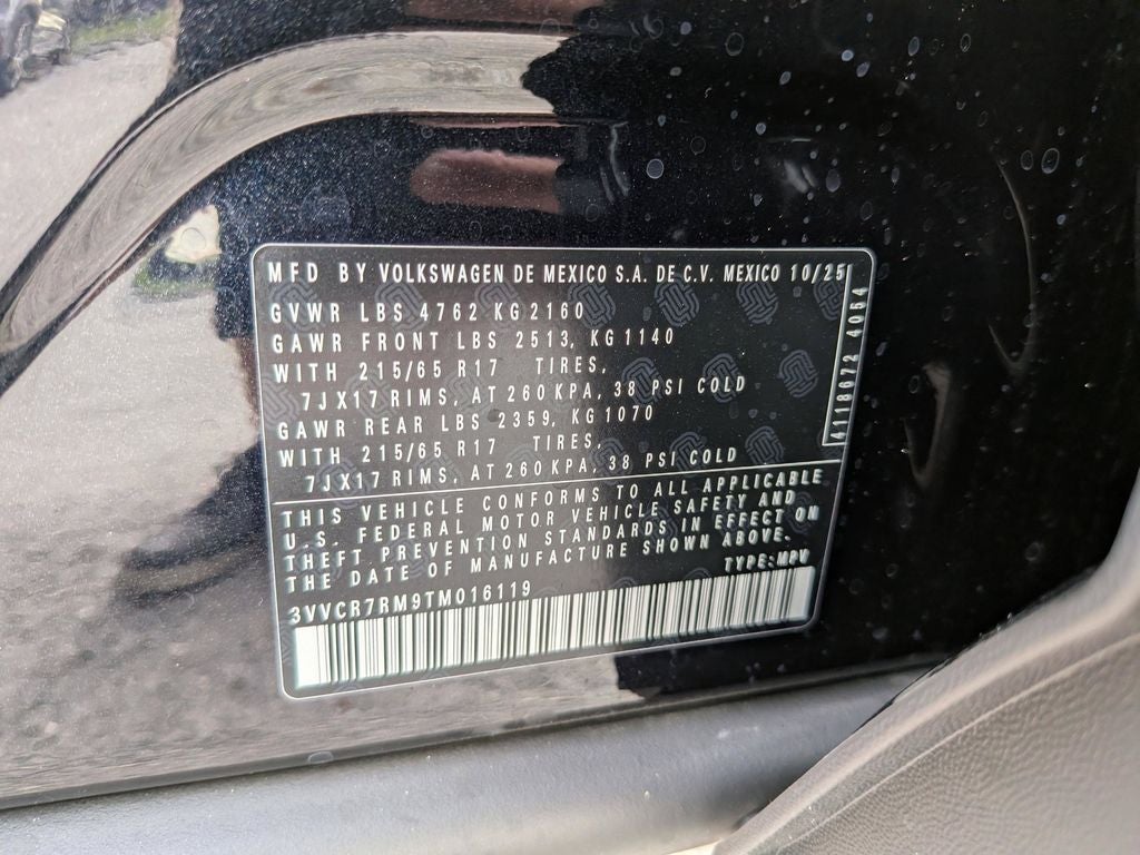 2026 Volkswagen Tiguan 2.0T S