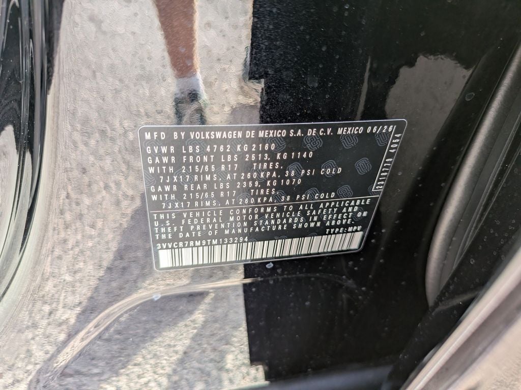 2026 Volkswagen Tiguan 2.0T S
