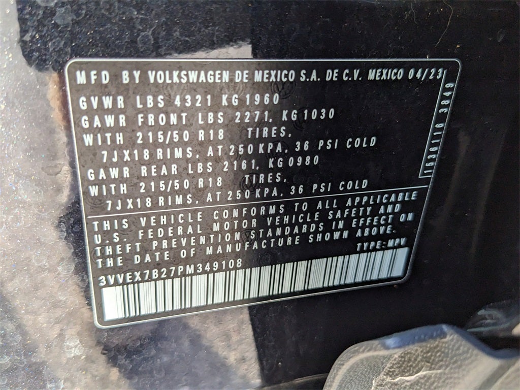 2023 Volkswagen Taos 1.5T SE