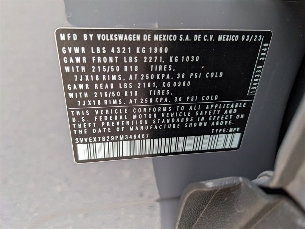 2023 Volkswagen Taos 1.5T SE