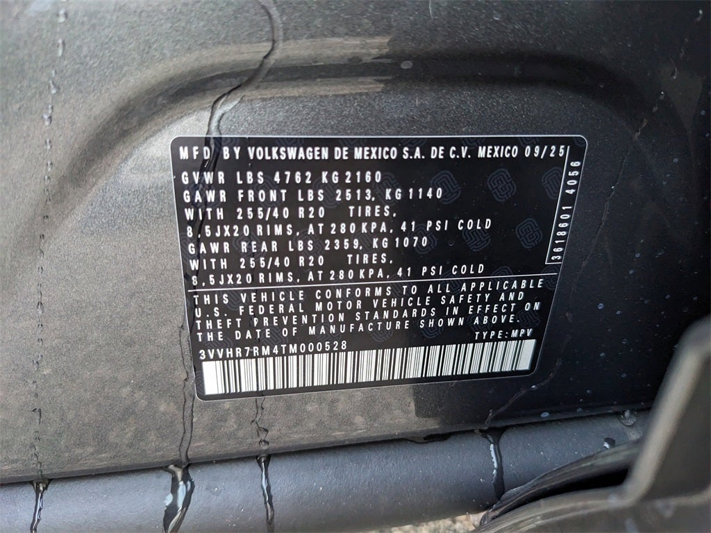 2026 Volkswagen Tiguan 2.0T SE R-Line Black