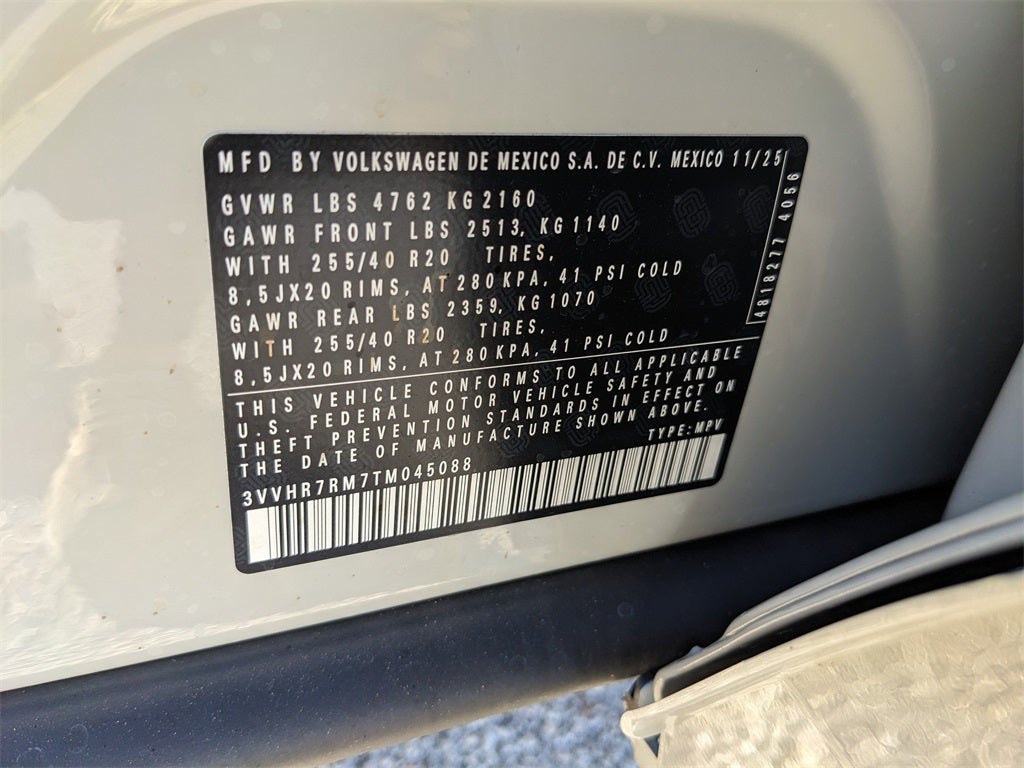 2026 Volkswagen Tiguan 2.0T SE R-Line Black