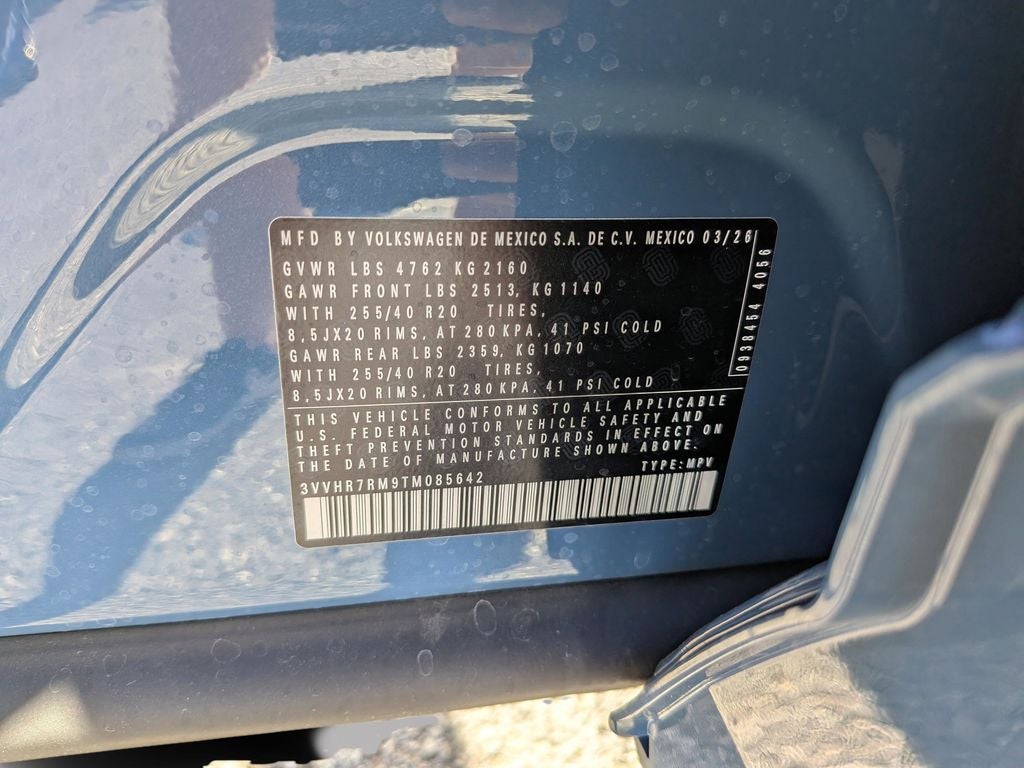 2026 Volkswagen Tiguan 2.0T SE R-Line Black
