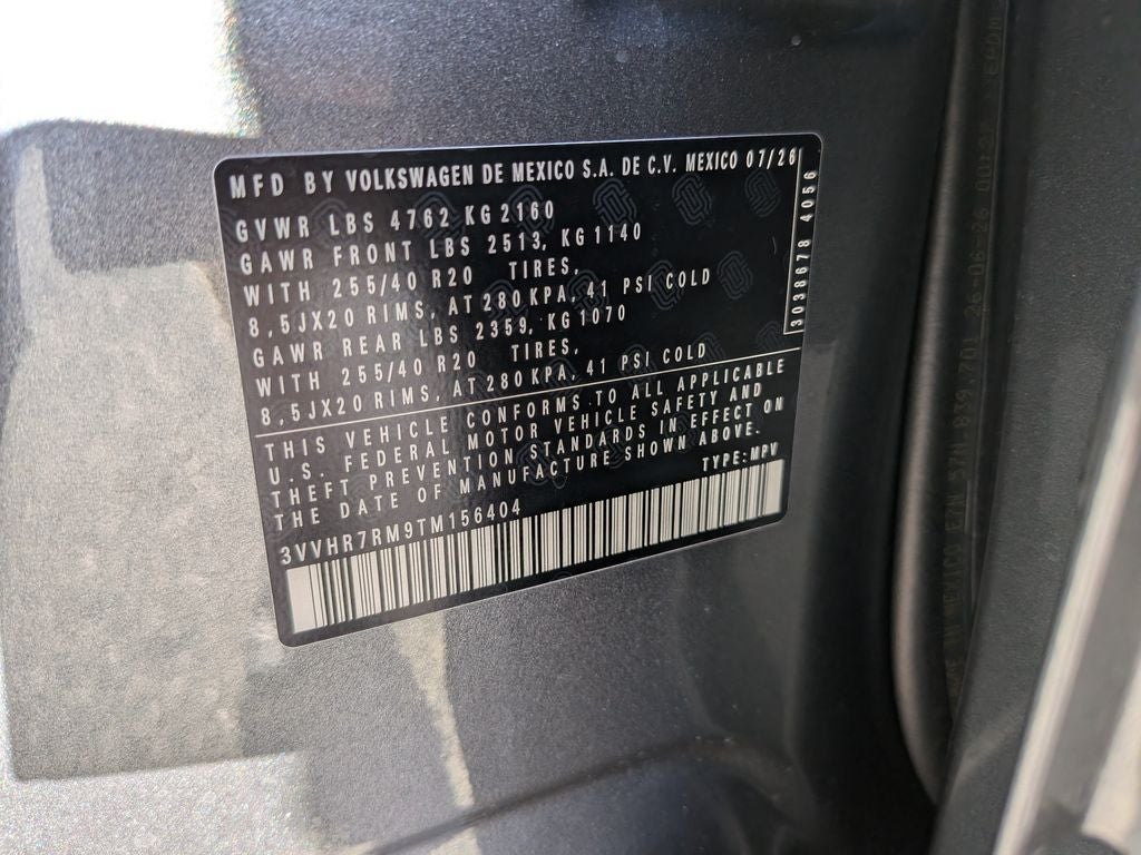 2026 Volkswagen Tiguan 2.0T SE R-Line Black