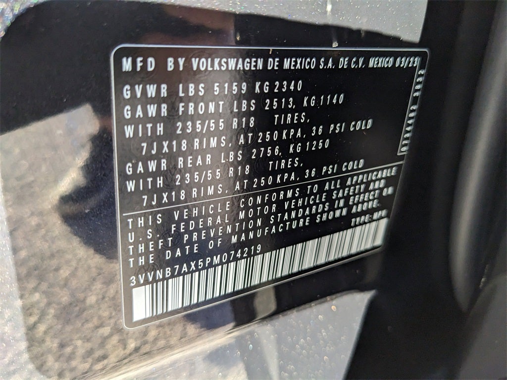 2023 Volkswagen Tiguan 2.0T SE