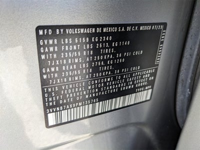 2023 Volkswagen Tiguan 2.0T SE