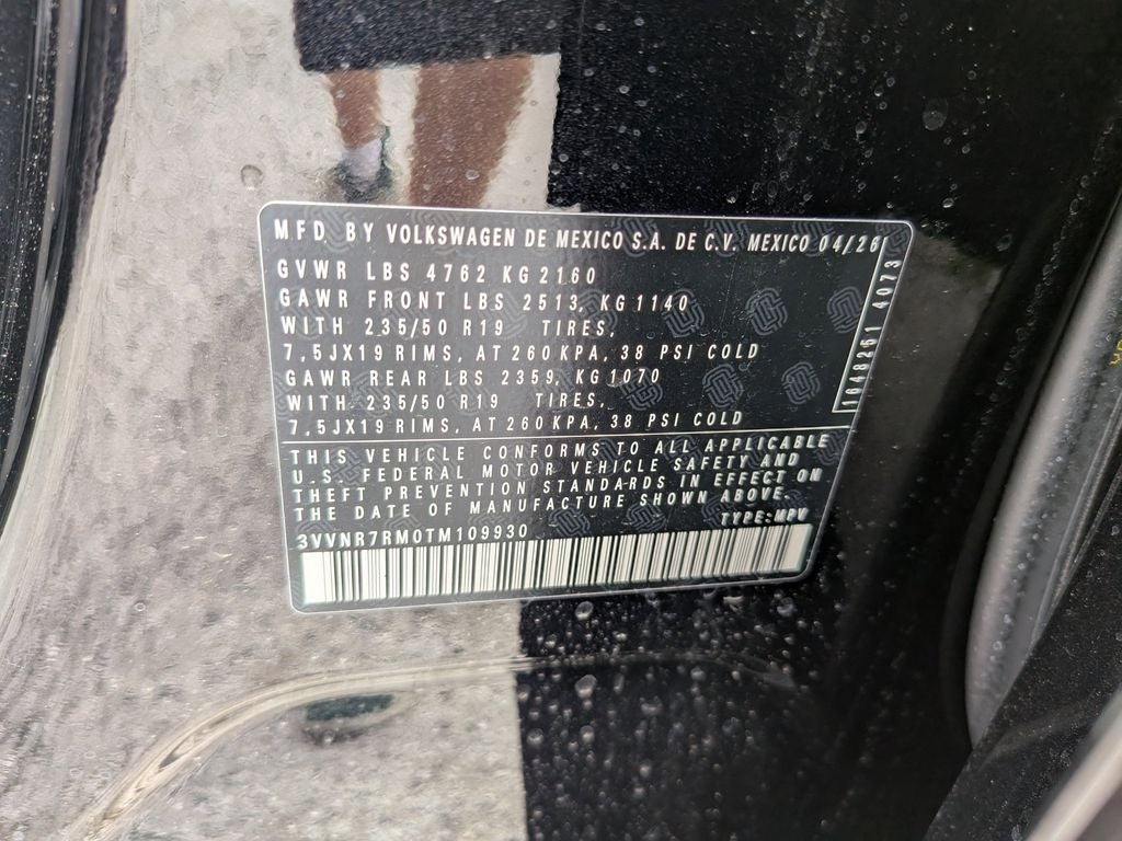 2026 Volkswagen Tiguan 2.0T SE