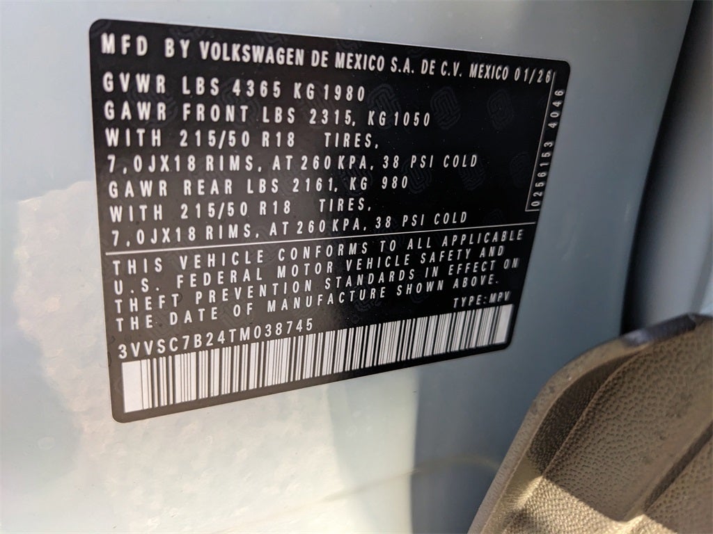 2026 Volkswagen Taos 1.5T SE