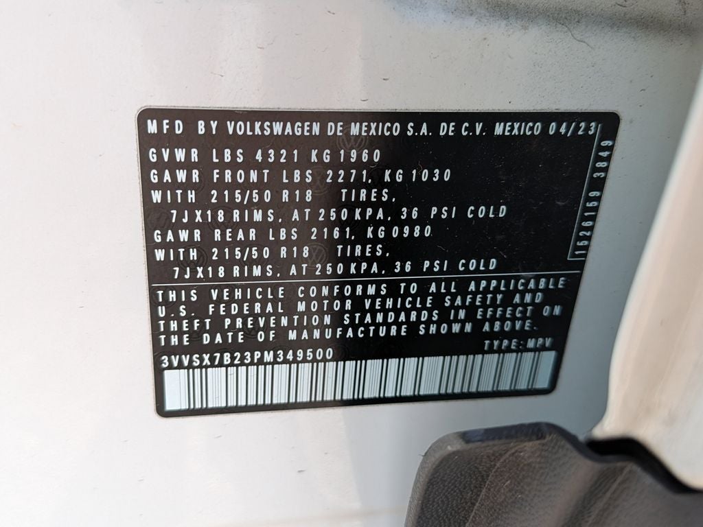 2023 Volkswagen Taos 1.5T SE