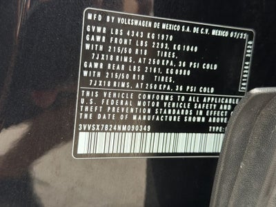 2022 Volkswagen Taos 1.5T SE