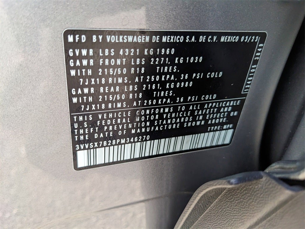 2023 Volkswagen Taos 1.5T SE