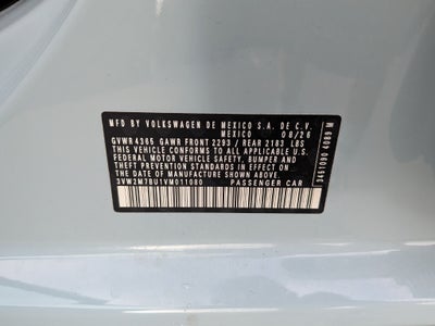 2027 Volkswagen Jetta GLI 2.0T Autobahn
