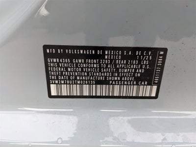 2026 Volkswagen Jetta GLI 2.0T Autobahn