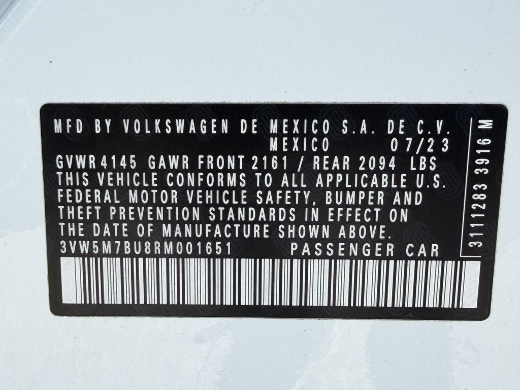 2024 Volkswagen Jetta 1.5T S