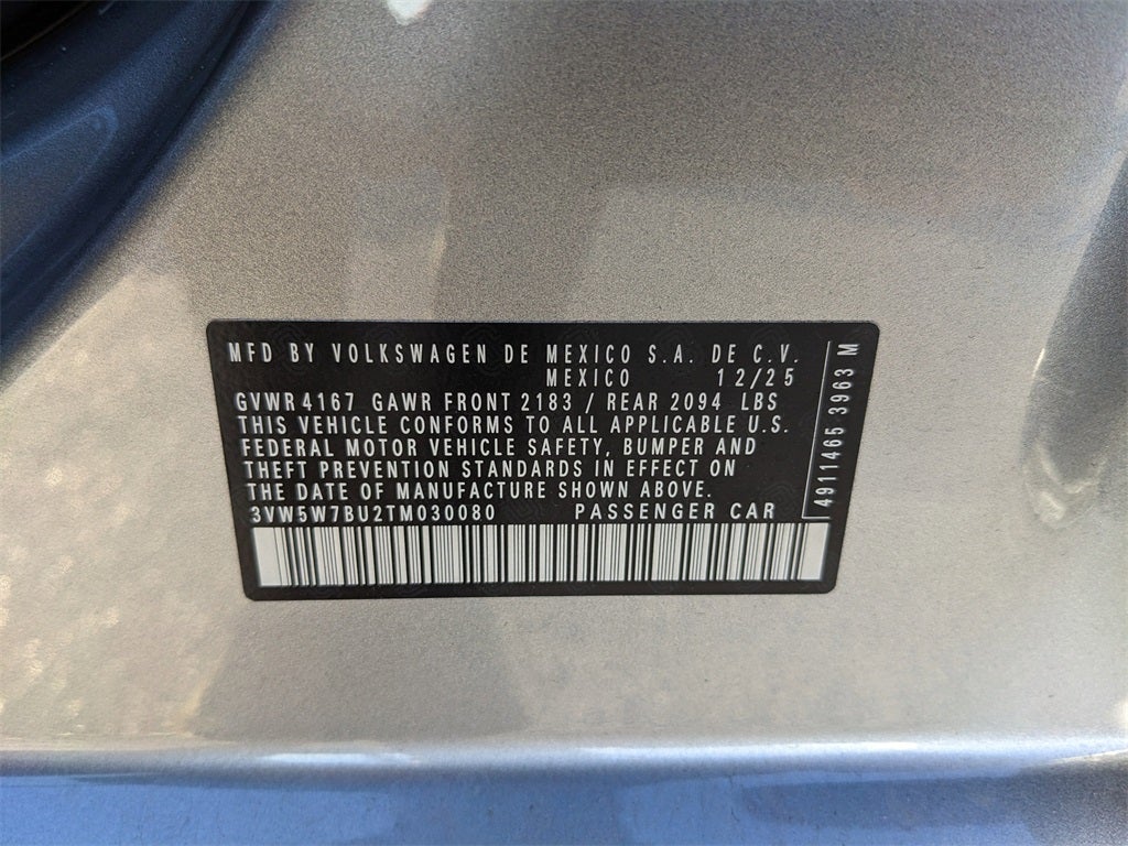 2026 Volkswagen Jetta 1.5T S