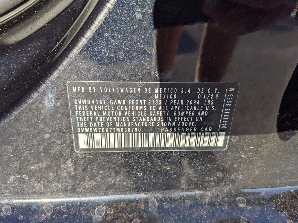 2026 Volkswagen Jetta 1.5T S