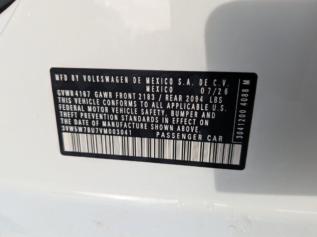 2027 Volkswagen Jetta 1.5T S