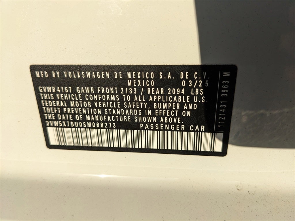 2025 Volkswagen Jetta 1.5T S