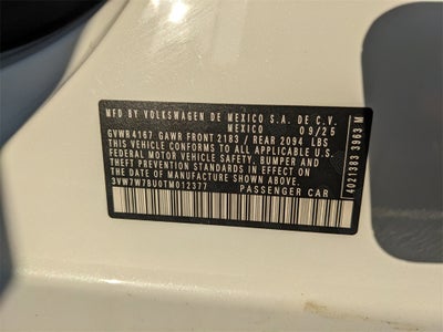 2026 Volkswagen Jetta 1.5T SE