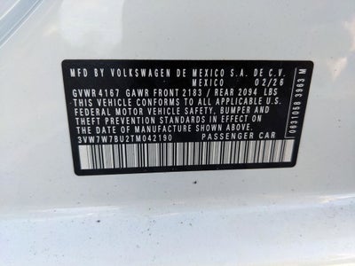 2026 Volkswagen Jetta 1.5T SE