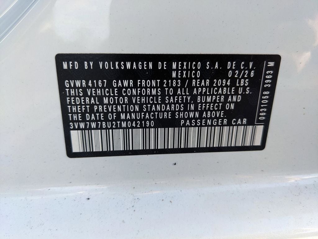 2026 Volkswagen Jetta 1.5T SE