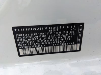 2026 Volkswagen Jetta 1.5T SE