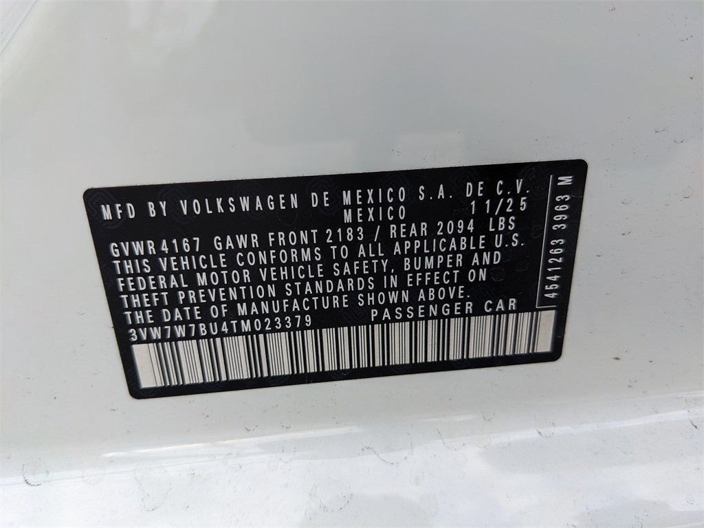 2026 Volkswagen Jetta 1.5T SE