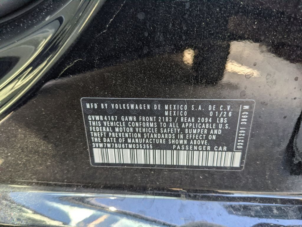 2026 Volkswagen Jetta 1.5T SE