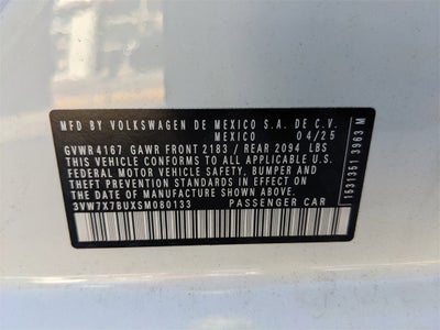 2025 Volkswagen Jetta 1.5T SE